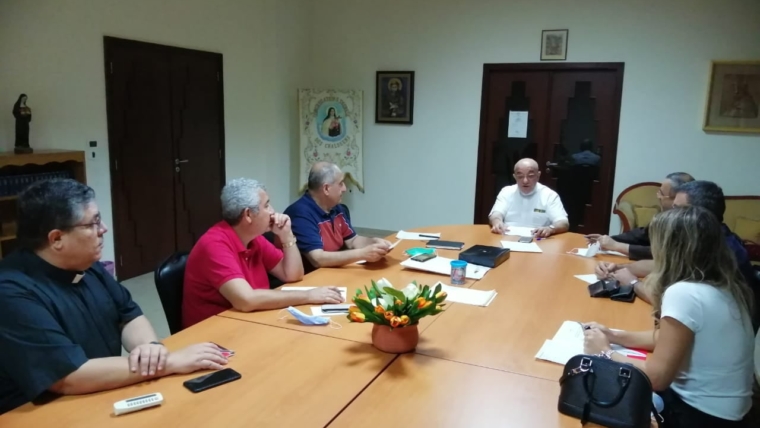 Cooperation meeting between the Chaldean Diocese and Caritas Lebanon
