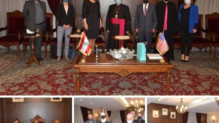 US Ambassador Dorothy Shea visit to the Chaldean Diocese of Beirut