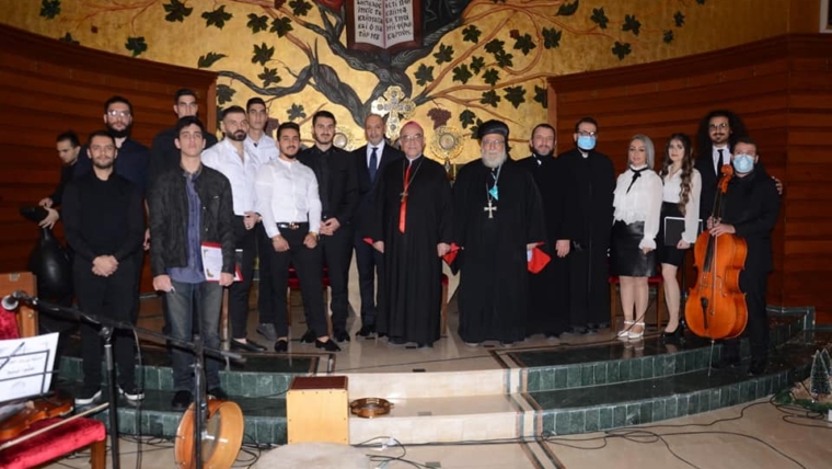 An evening of Christmas hymns in the parish of Saint Elias Dekwaneh