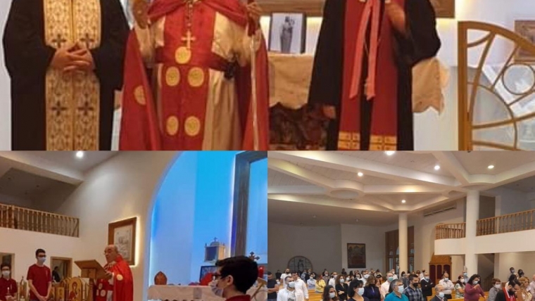 Pentecost and Holy Marian month in Zahle