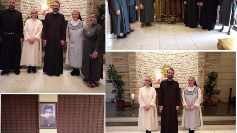 Mgr Raphael Traboulsi visits the Convent of the Chaldean Nuns in Ankawa