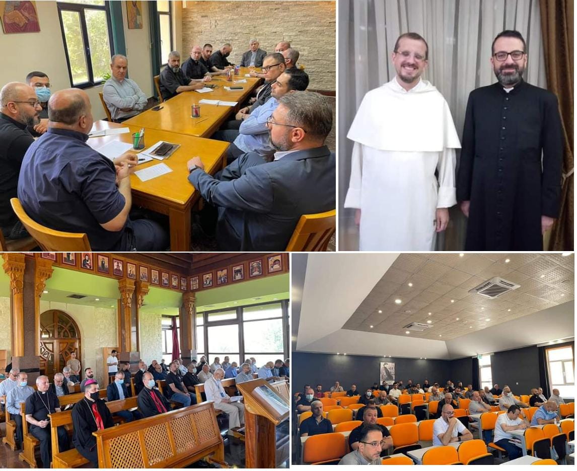 Monsignor Traboulsi delivers the annual lectures at the Chaldean Patriarchal Seminary of St. Peter the Apostle