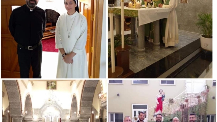 Mgr Traboulsi visits the villages and parishes of Mosul