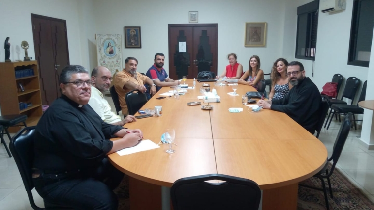 The first meeting of the Chaldean Charitable Society