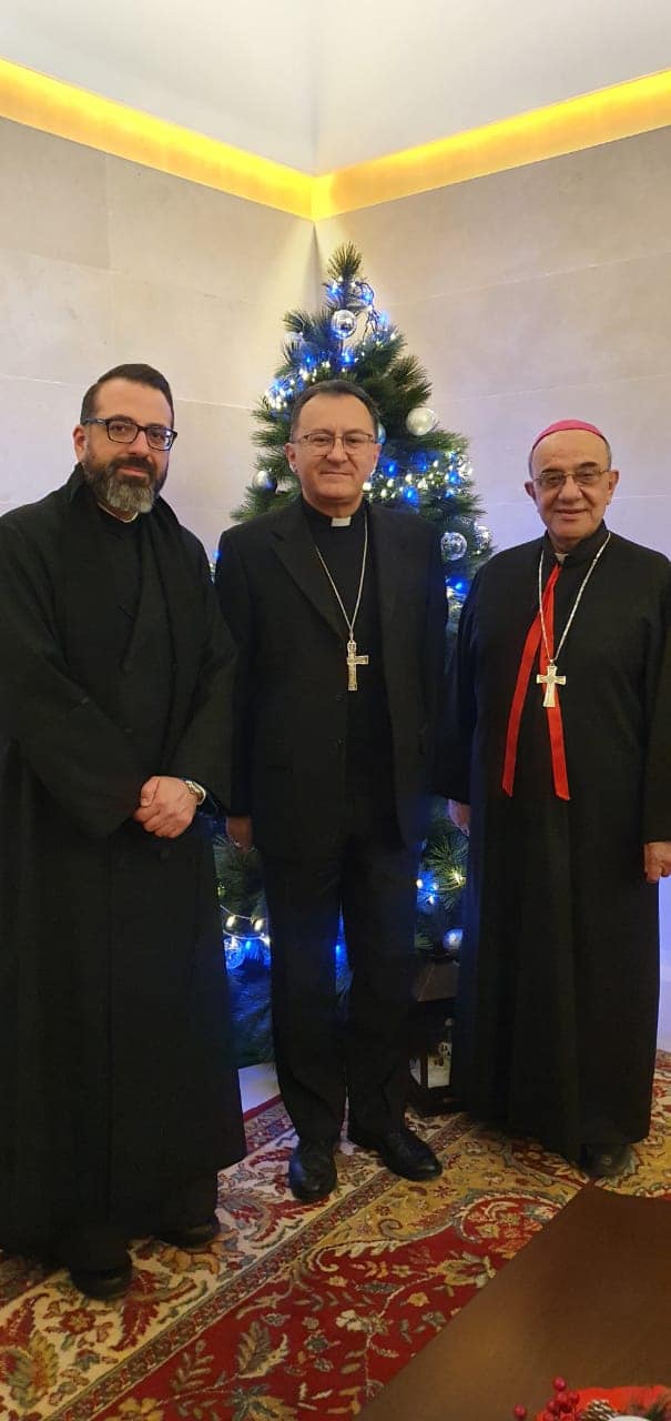 Visit to the papal ambassador in Lebanon,