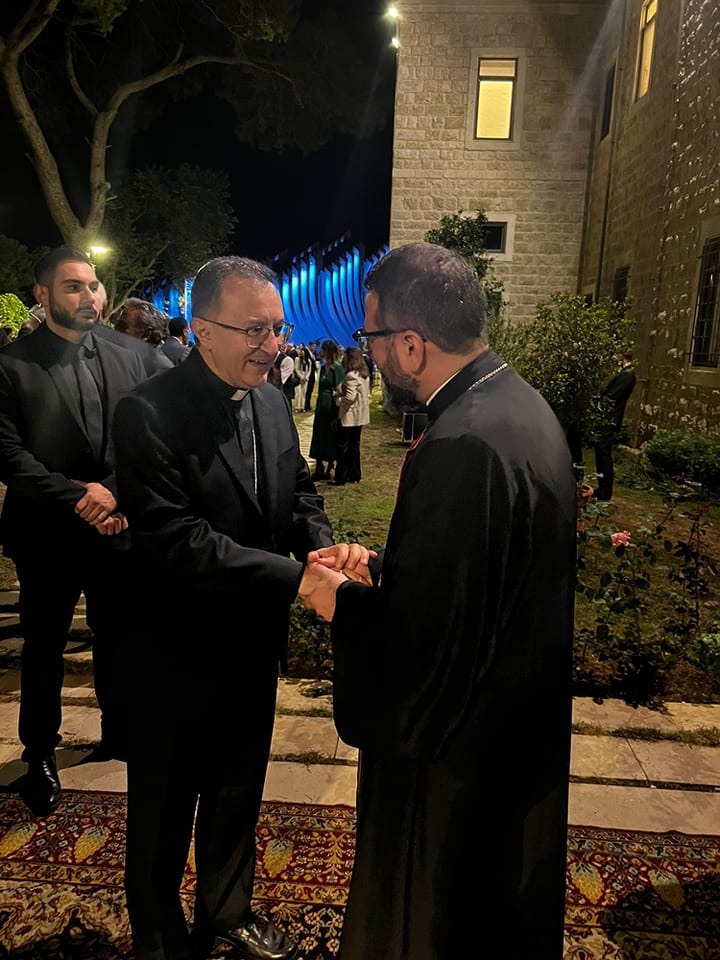 Farewell party of the Papal Ambassador in Lebanon