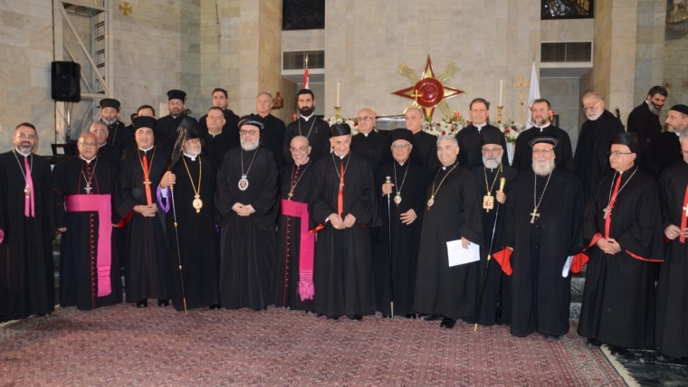 Evening Prayer at the Chaldean Diocese of Beirut
