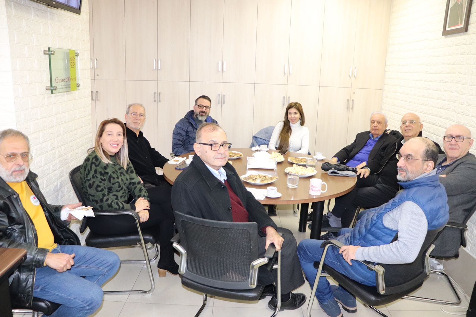 Visit Of the High Council Of the Chaldean Community in Lebanon