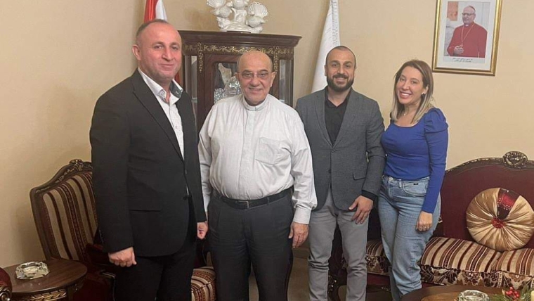 Visit of the Director of the Iraq Office of the Chaldean Community Foundation in America