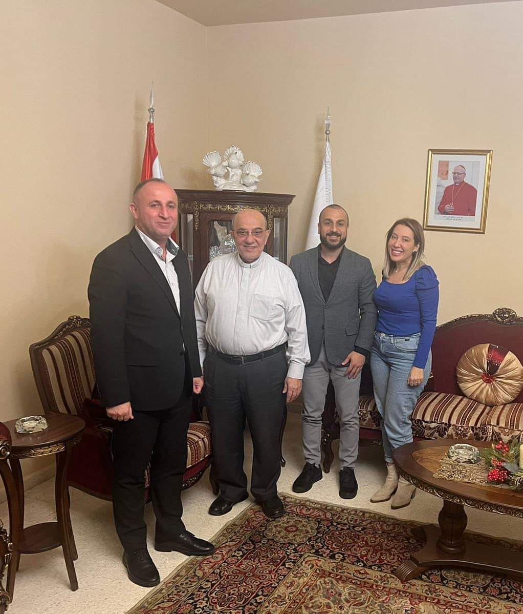 Visit of the Director of the Iraq Office of the Chaldean Community Foundation in America